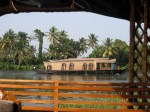 Houseboats along the backwaters