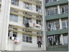 Clothes Hanging from HK residences